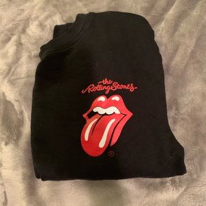 Rolling Stones cropped sweater
